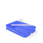 Thùng Nhựa HS025 (KT: 610 x 420 x 100mm)