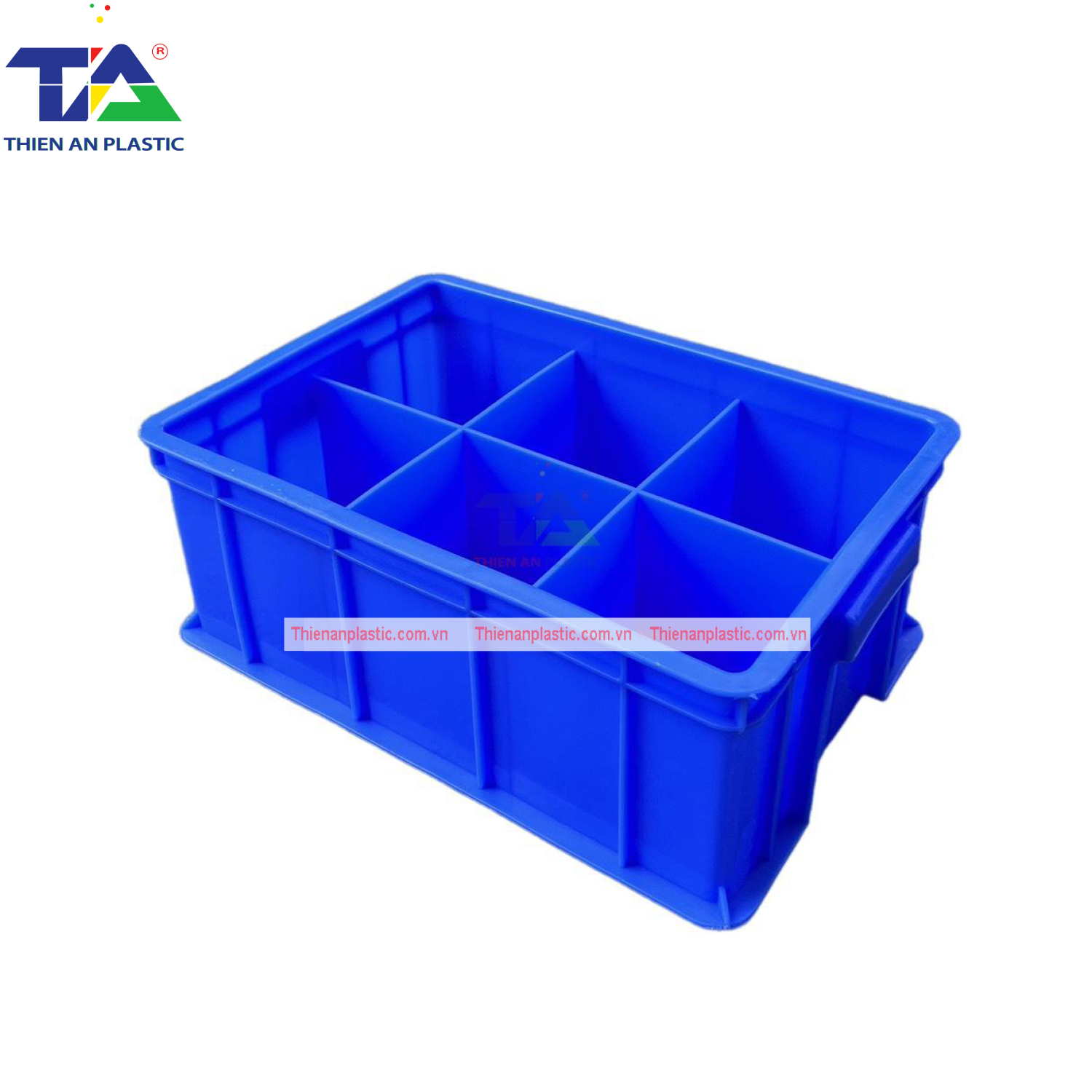 Thùng Nhựa Chia Ngăn TA-03 (KT: 360 x 245 x 145mm)