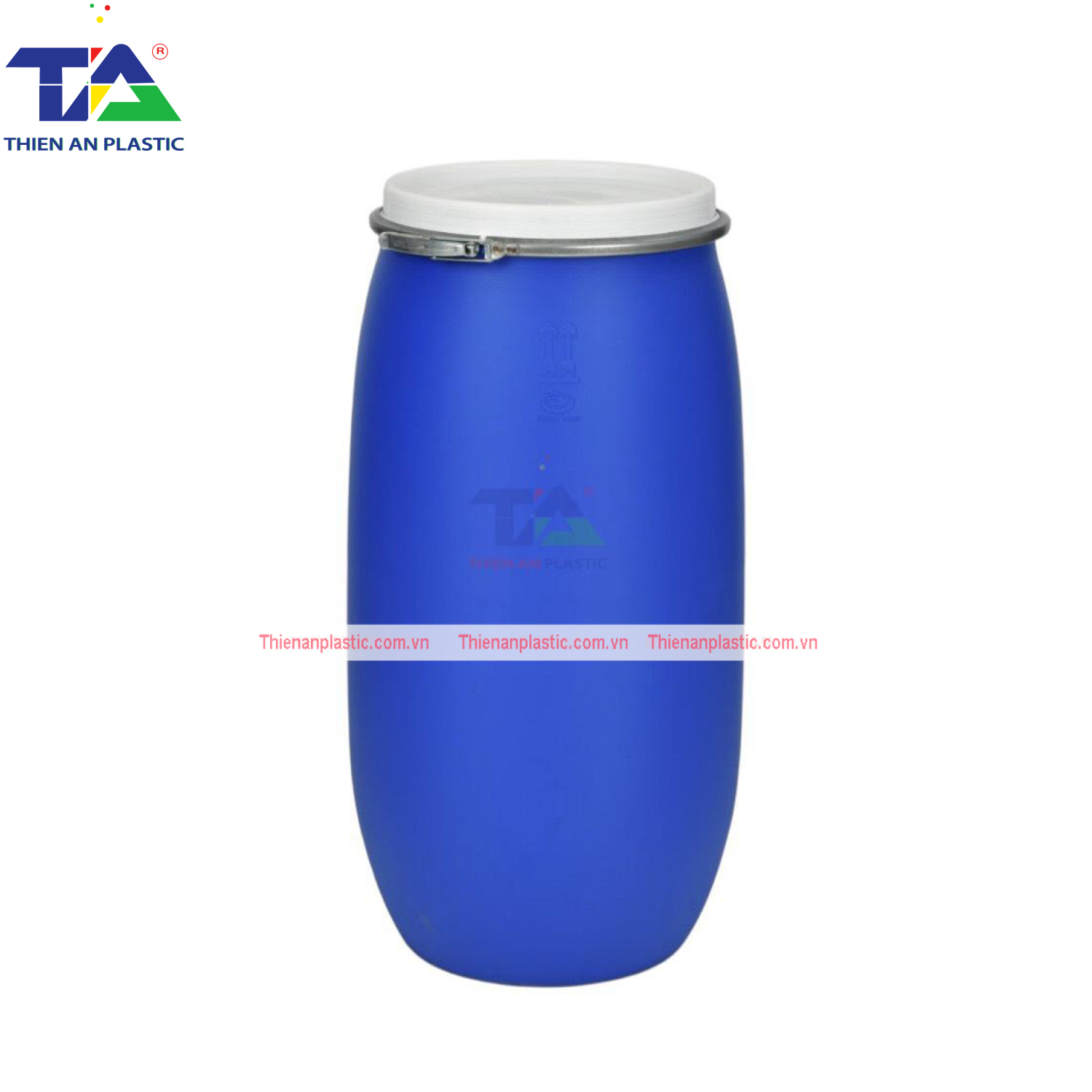 Thùng Phuy Nhựa 150 Lít (KT: Ø450 x 995 mm)