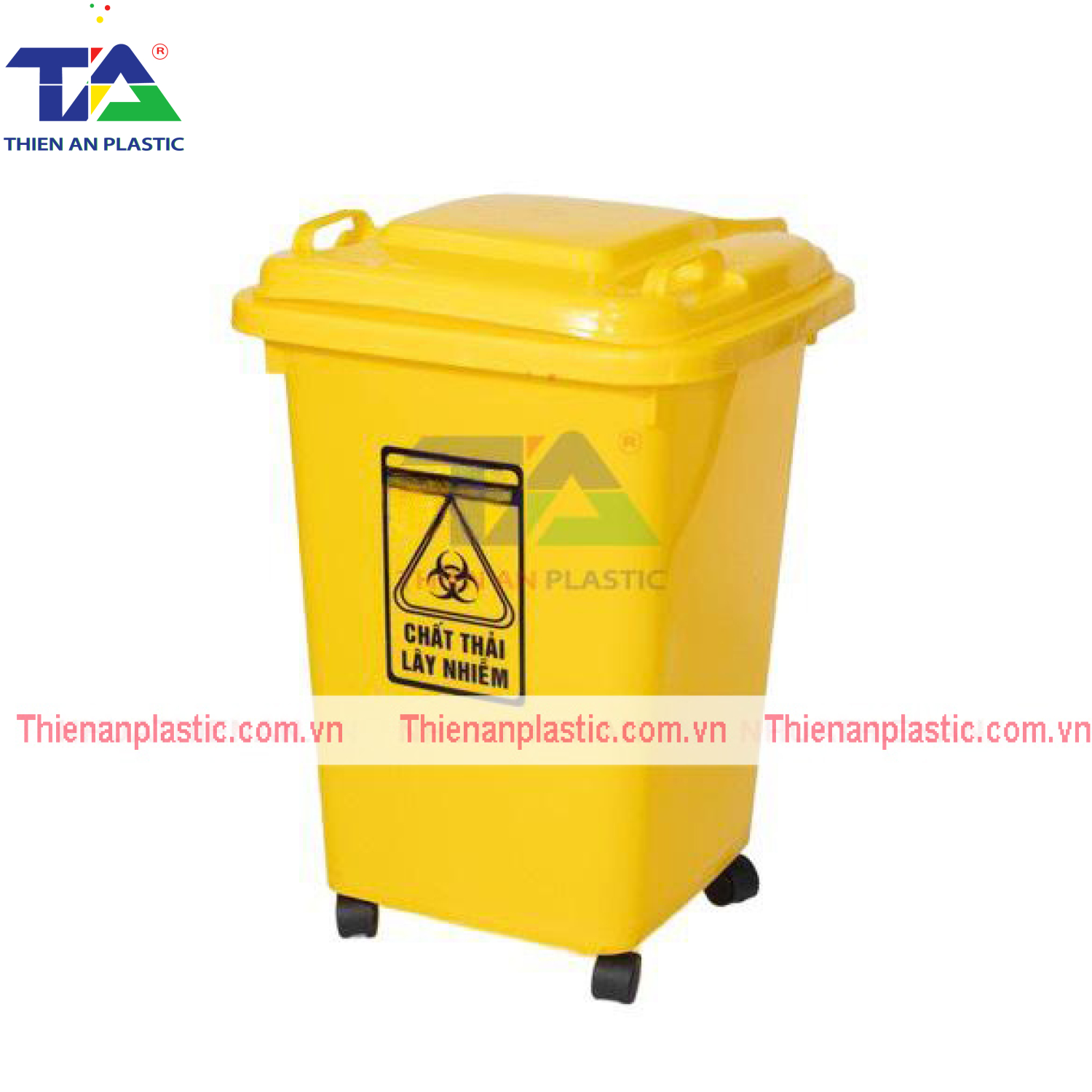 Thùng Rác Y Tế 60 Lít (KT: 470 x 420 x 660mm)