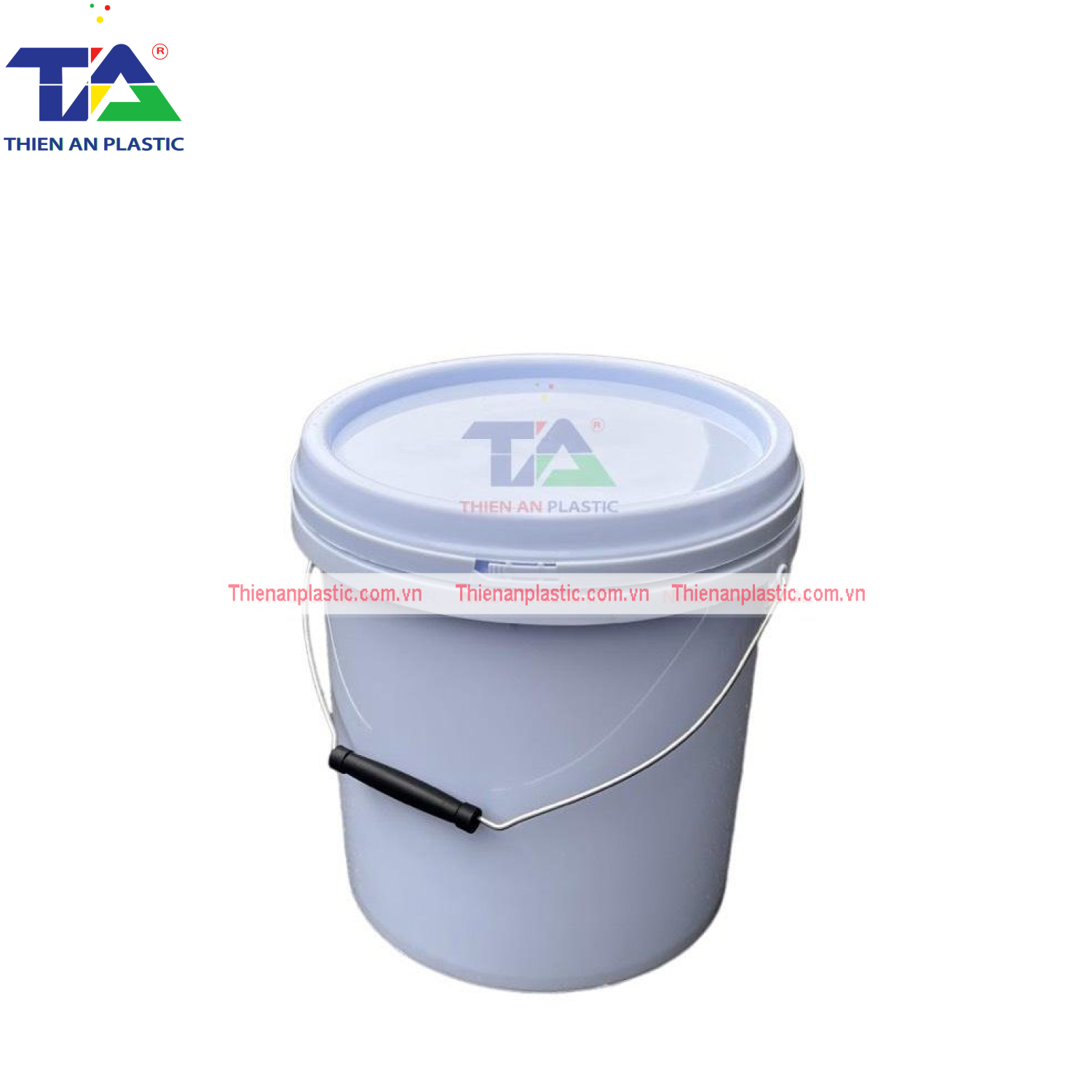 Thùng (Xô Nhựa) 10 Lít (KT: Ø255 x 265 mm)