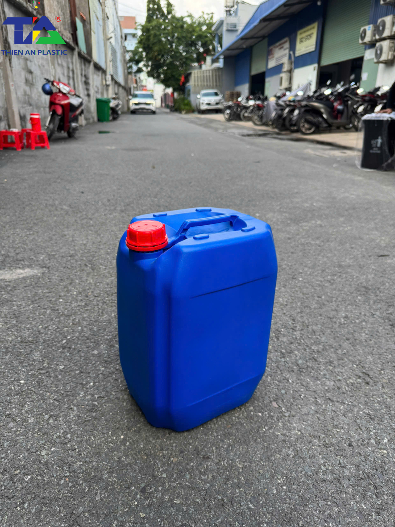 Can Nhựa 20 Lít TA (KT: 288 x 237 x H390mm)