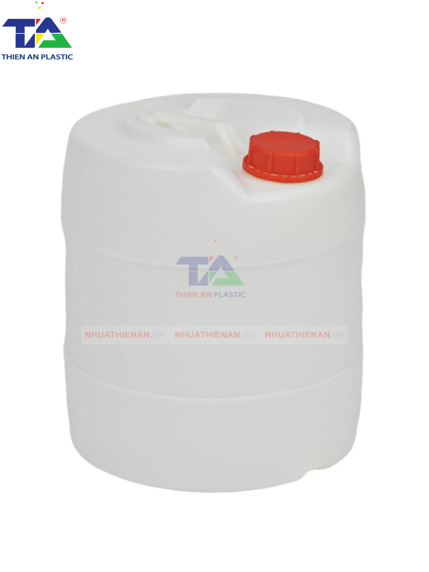 Can Nhựa 20 Lít Tròn TA28C (KT: Ø293 x 370 mm)