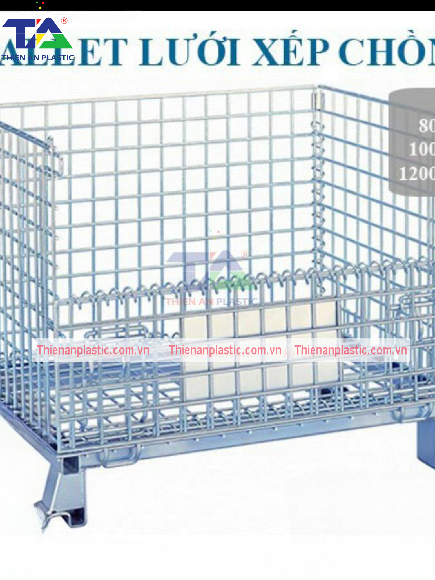 Lồng Thép Trữ Hàng A3 (KT: 800 x 600 x 640mm)