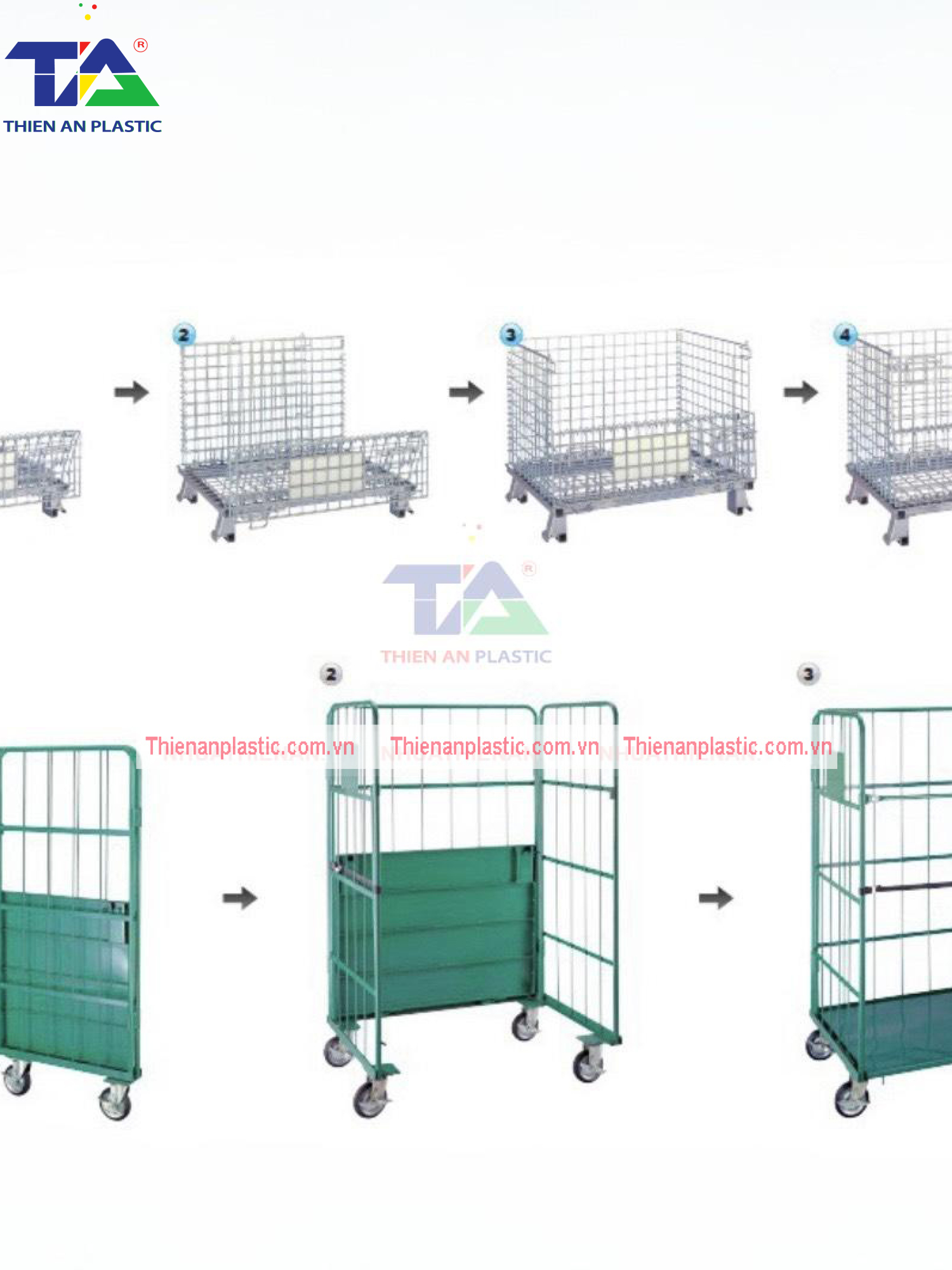 Lồng Thép Trữ Hàng A5 (KT: 1000 x 800 x 840mm)