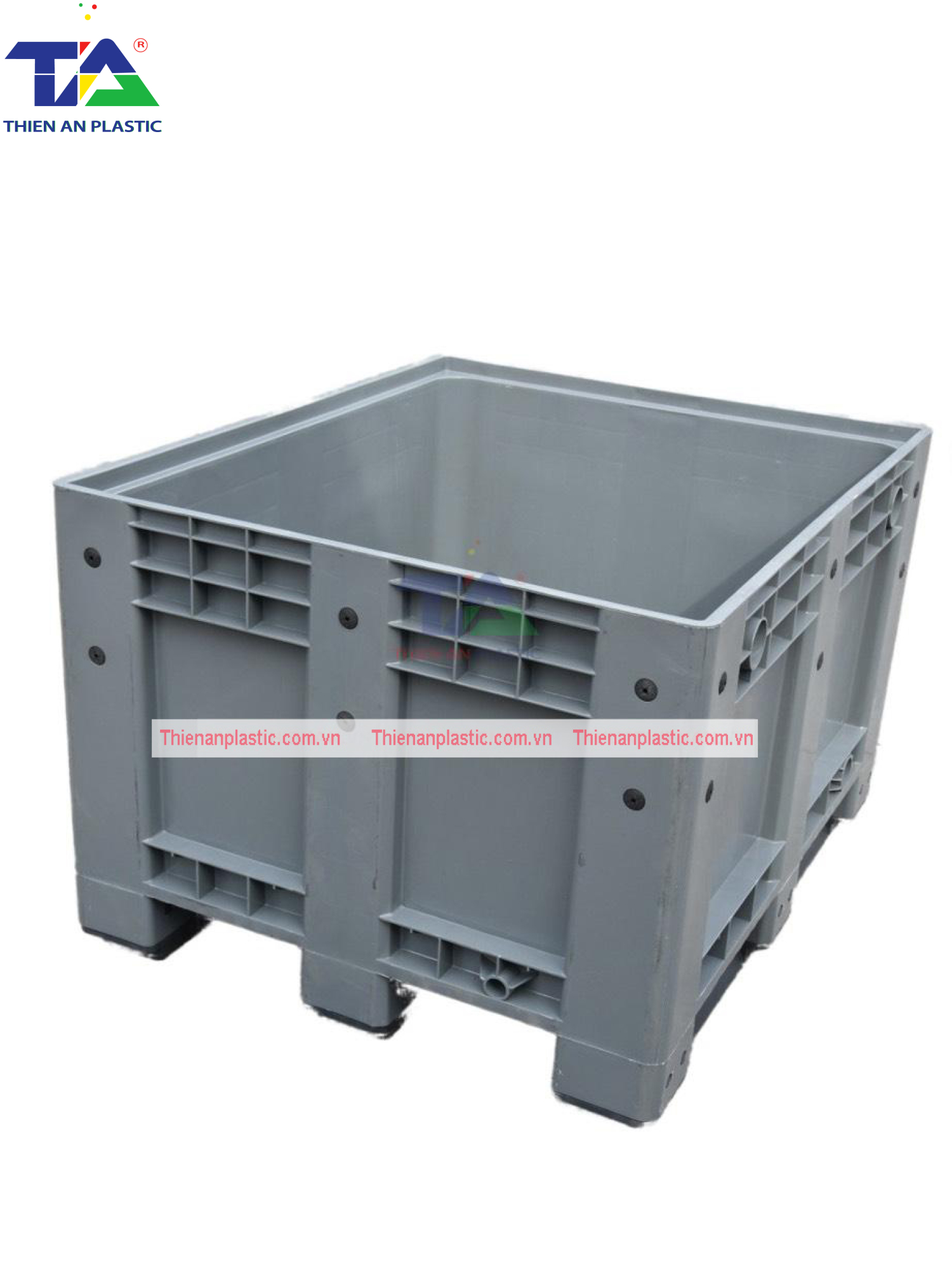 Thùng Nhựa Pallet (KT: 1200 x 1000 x 760mm)