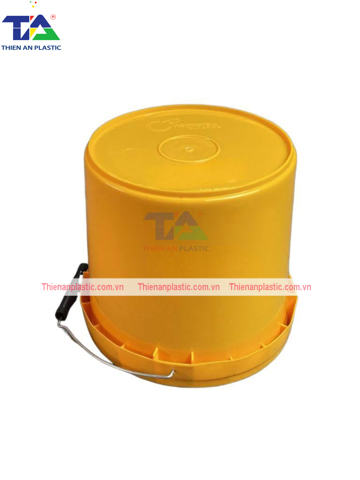 Thùng (Xô Nhựa) 10 Lít (KT: Ø255 x 265 mm)