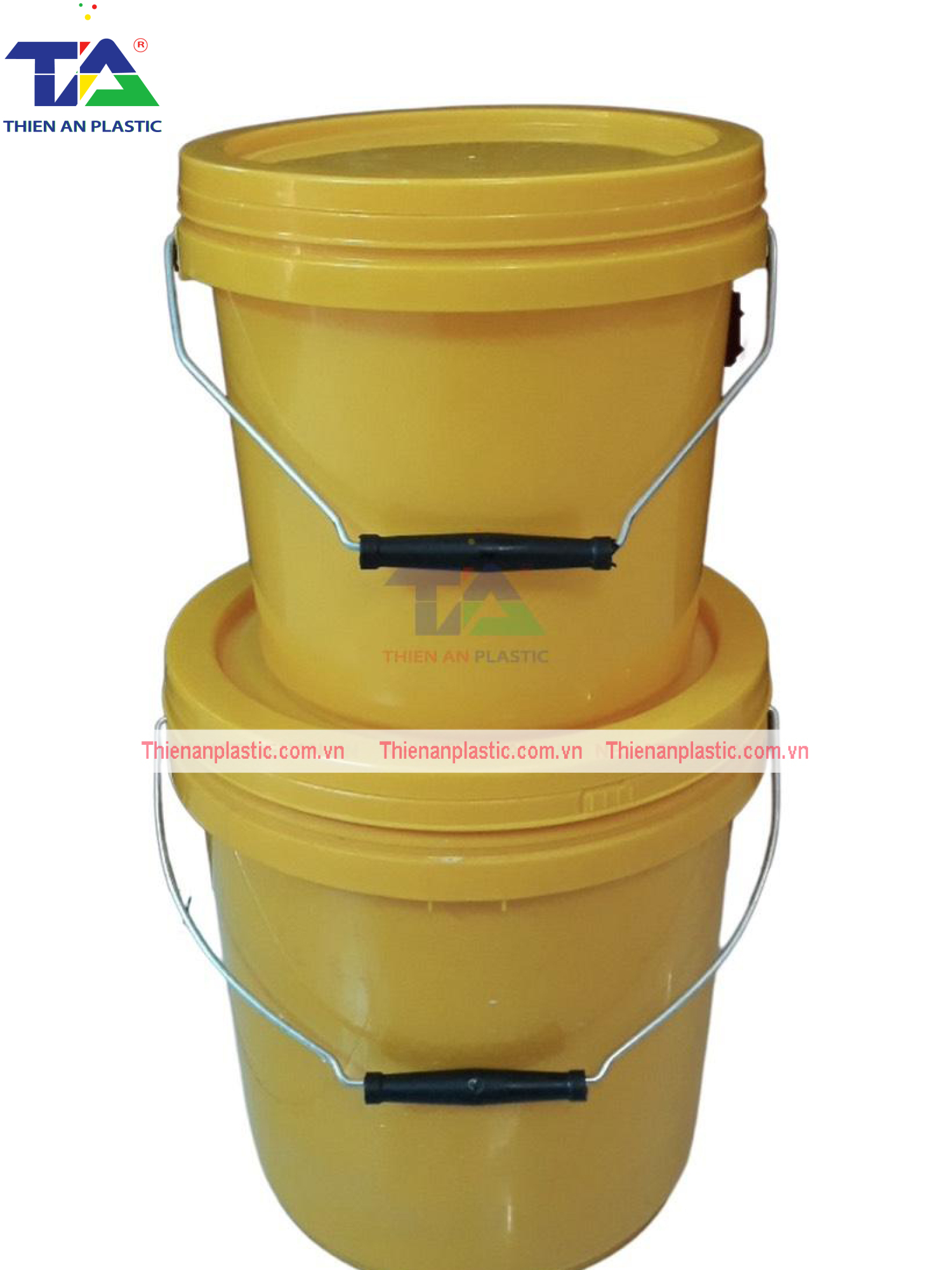 Thùng (Xô Nhựa) 18 Lít (KT: Ø310 x 345 mm)