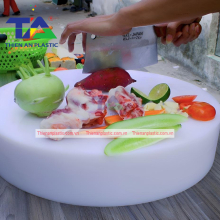 Thớt Nhựa Tròn Chặt Thịt