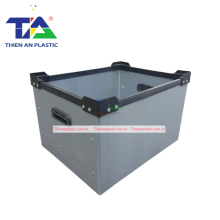 Thùng Nhựa Danpla Màu Xám