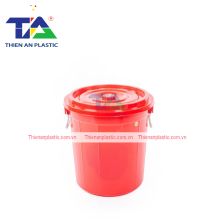 Thùng Nhựa Tròn Có Nắp 35L