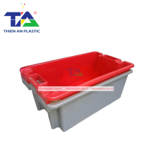 Thùng Nhựa Đặc YM008 (KT: 640 x 390 x 240mm)