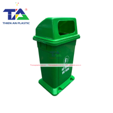 Thùng Rác Nhựa Nắp Hở 90 Lít