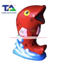 Thùng Rác Hình Cá Chép (720 x 520 x 1050 mm)