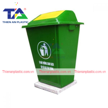 Thùng Rác Composite Nắp Lật 60 Lít (300 x 450 x 750mm)