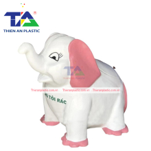 Thùng Rác Hình Con Voi (900 x 640 x 770 mm)