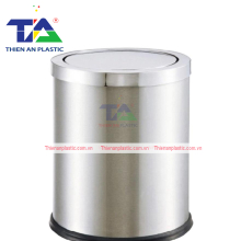 Thùng Rác Inox Nắp Bập Bênh