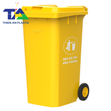 Thùng Rác Nắp Kín 240 Lít