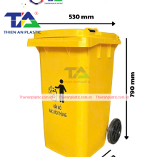 Thùng Rác Nhựa 100 Lít