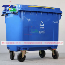 Thùng Rác Nhựa 1100 Lít