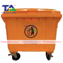 Thùng Rác Nhựa 660 Lít