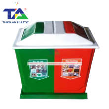 Thùng Rác Composite 2 Ngăn (720 x 450 x 750mm)