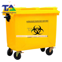 Thùng Rác Y Tế 660 Lít