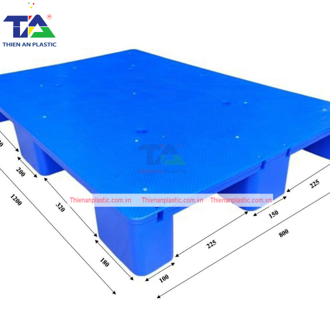 Pallet Nhựa 9 Gù T.A