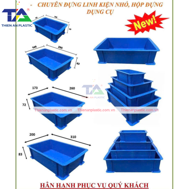 Sóng Bít TA01 (150x95x50mm) | Thiên Ân Plastic