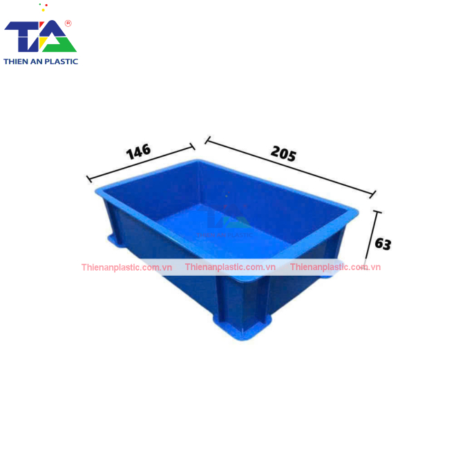 Sóng Bít TA02 (205x146x63mm) | Thiên Ân Plastic