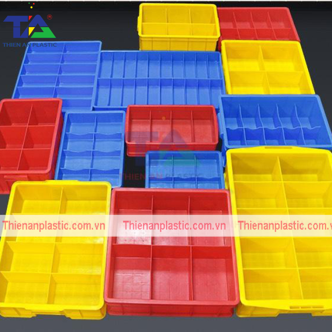 Thùng Nhựa Chia Ngăn TA-01