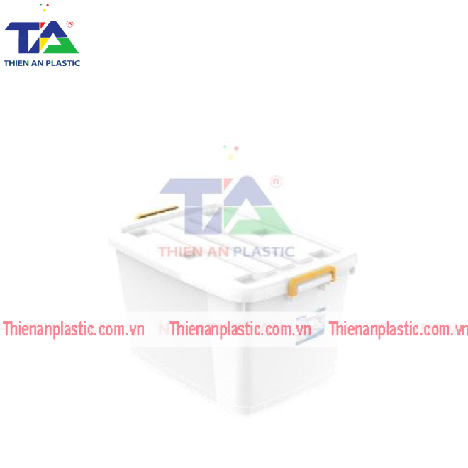 Thùng Nhựa Có Nắp TV 120L