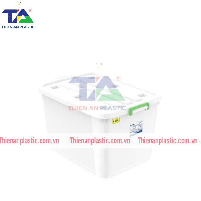 Thùng Nhựa Có Nắp TV 120L