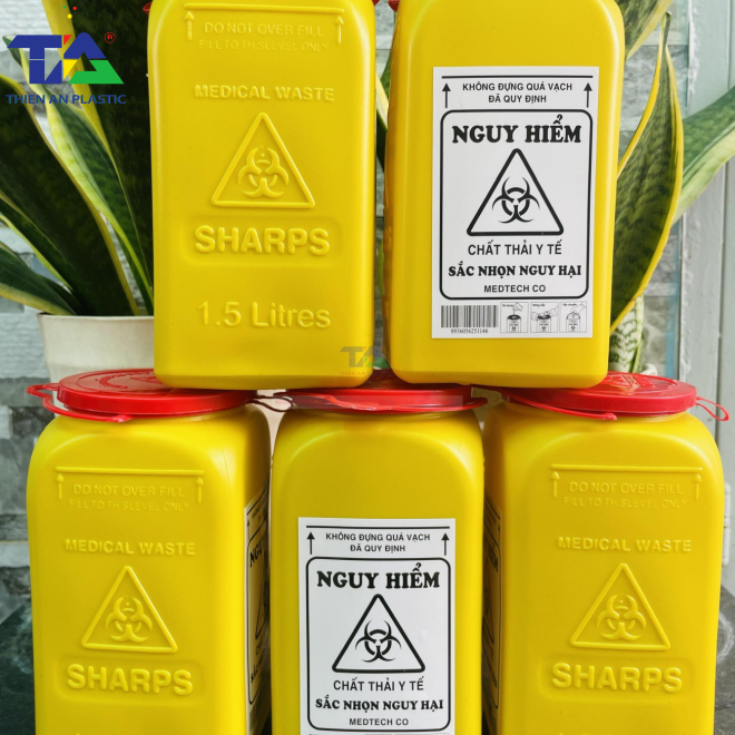 Hộp Nhựa Đựng Kim Tiêm TA1