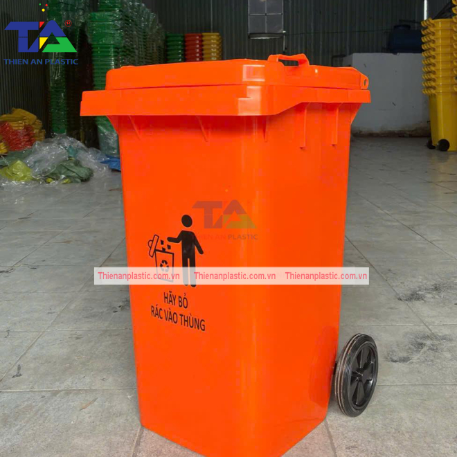 Thùng Rác Nhựa 100 Lít