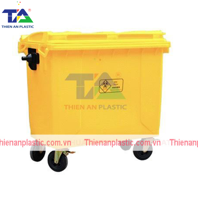 Thùng Rác Nhựa 1100 Lít