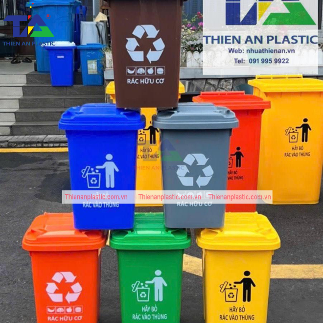 Thùng Rác Nhựa 30 Lít
