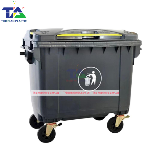 Thùng Rác Y Tế 660 Lít