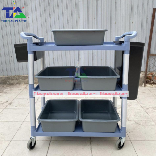 Xe Thu Dọn Thức Ăn TA-032E